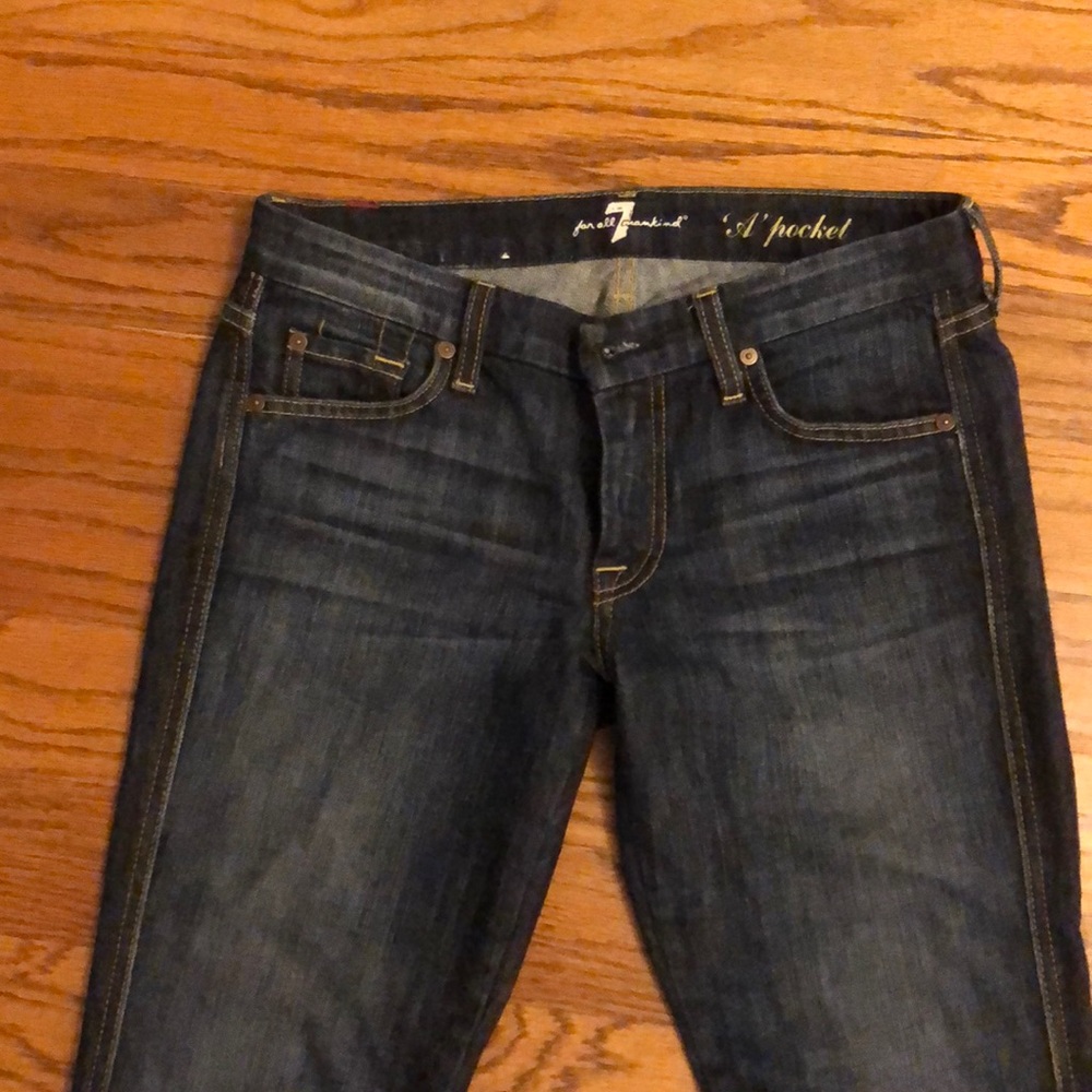 7 for All Mankind A Pocket Flare Jeans